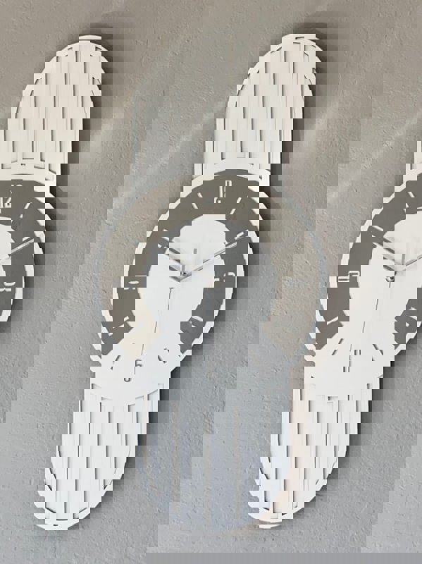 طرح ساعت دیواری مدرن ، دکور اتاق نشیمن مناسب برای استفاده در دستگاه های cnc چوب و cnc لیزر - laser cut modern design wall clock living room decor