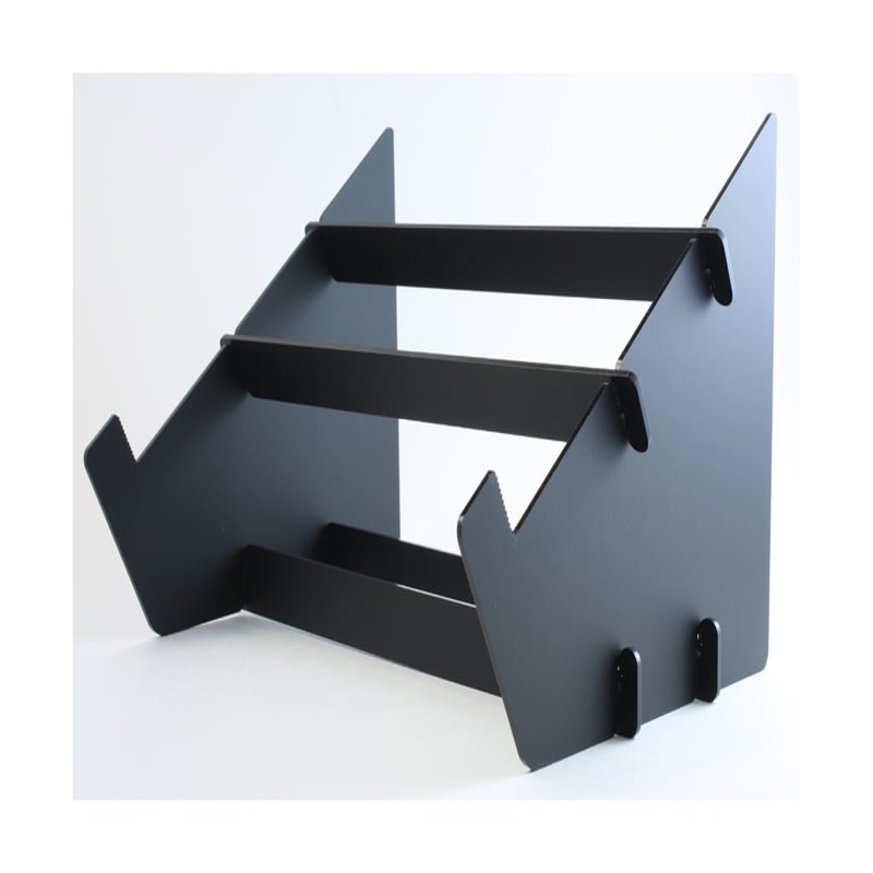 طرح پایه لپ تاپ با اتصالات قفل شونده مناسب برای استفاده در دستگاه های cnc چوب و cnc لیزر - laser cut laptop stand with interlocking joints cdr file