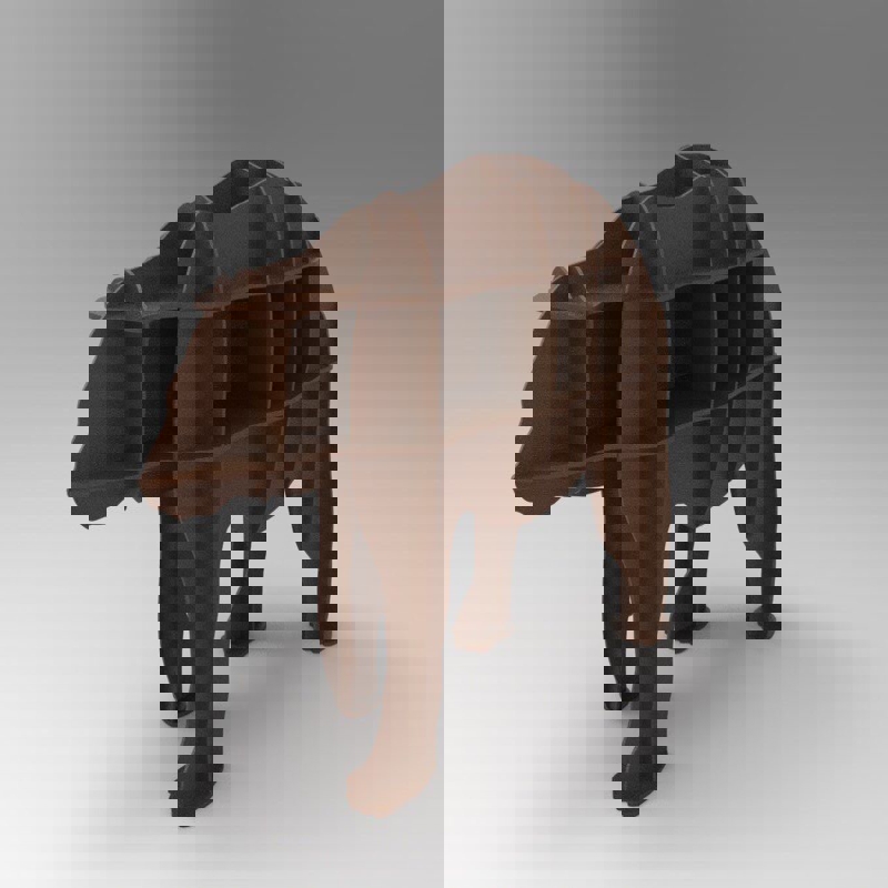 طرح فایل dwg نقشه برش قفسه خرس با دستگاه لیزر مناسب برای استفاده در دستگاه های cnc چوب و cnc لیزر - laser cut bear shelf cnc plans dwg file