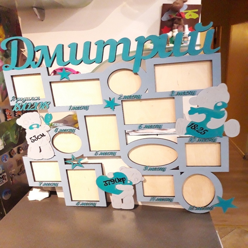 طرح قاب عکس مناسب برای استفاده در دستگاه های cnc چوب و cnc لیزر - laser cut photo frame template cdr file