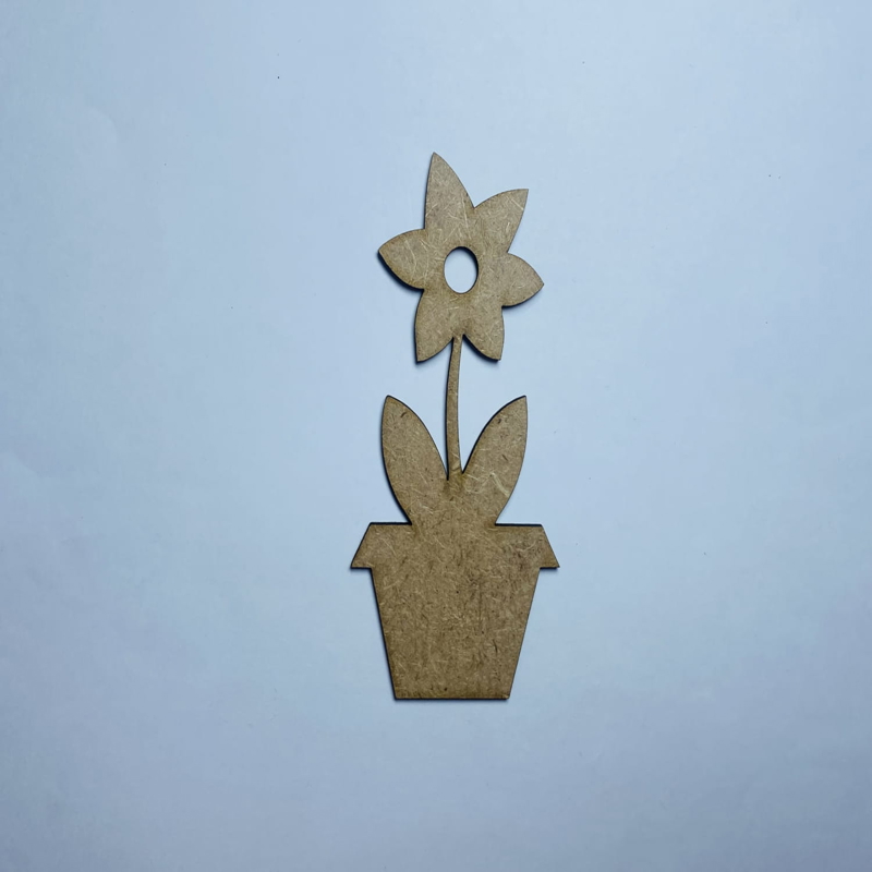طرح گل چوبی ناتمام مناسب برای استفاده در دستگاه های cnc چوب و cnc لیزر - laser cut unfinished wood flower cutout cdr file