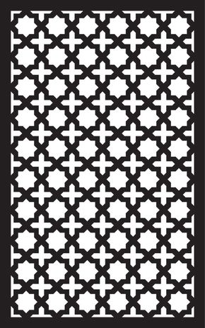 طرح هنر اسلامی ۴ مناسب برای استفاده در دستگاه های cnc چوب و cnc لیزر - islamic art 4 dxf file