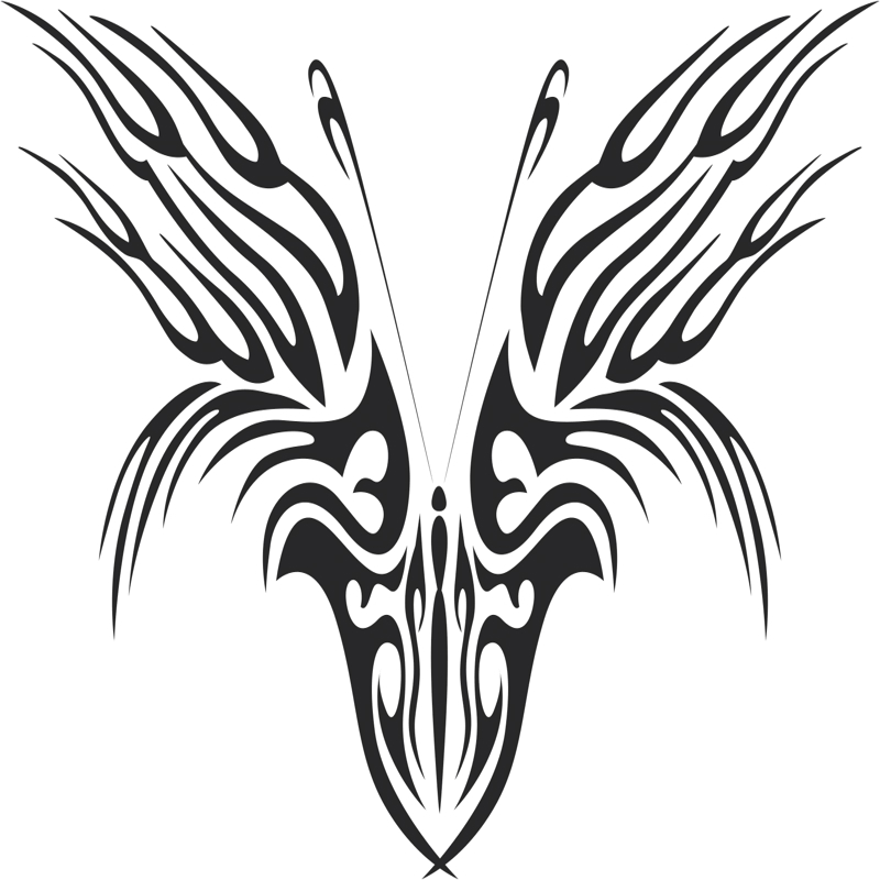 طرح وکتور پروانه شماره 046 مناسب برای استفاده در دستگاه های cnc چوب و cnc لیزر - butterfly vector art 046 cdr file