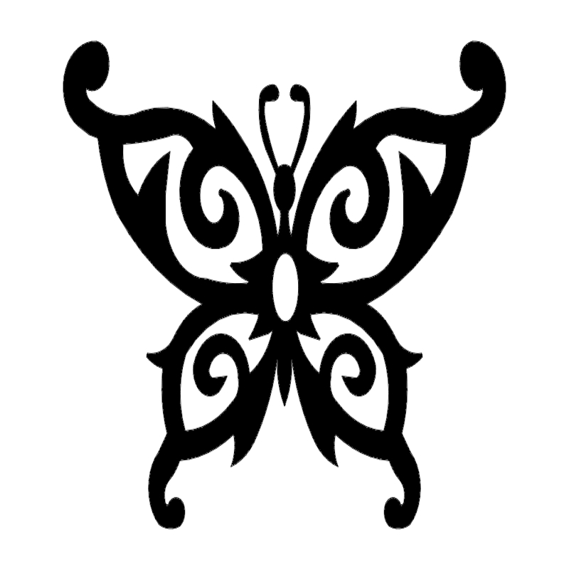 طرح پروانه مناسب برای استفاده در دستگاه های cnc چوب و cnc لیزر - butterfly dxf file