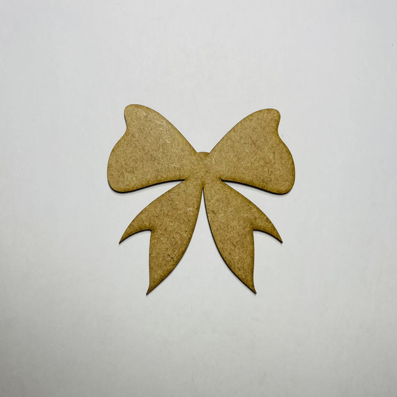 طرح برش پاپیون چوبی با لیزر مناسب برای استفاده در دستگاه های cnc چوب و cnc لیزر - laser cut wood bow craft shape cutout cdr file