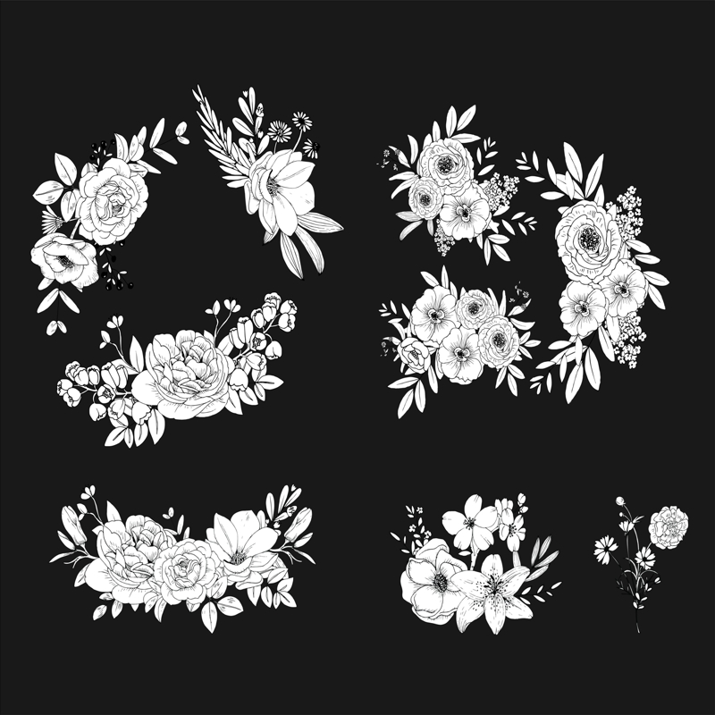 طرح حکاکی لیزری گل صد تومانی مناسب برای استفاده در دستگاه های cnc چوب و cnc لیزر - laser engraving peony flowers cdr file