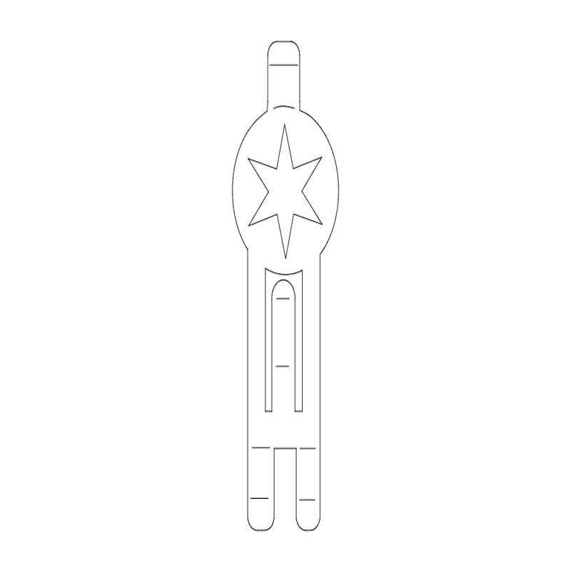 طرح قفسه خفاش و کلاه ایمنی مناسب برای استفاده در دستگاه های cnc چوب و cnc لیزر - bat and helment rack dxf file