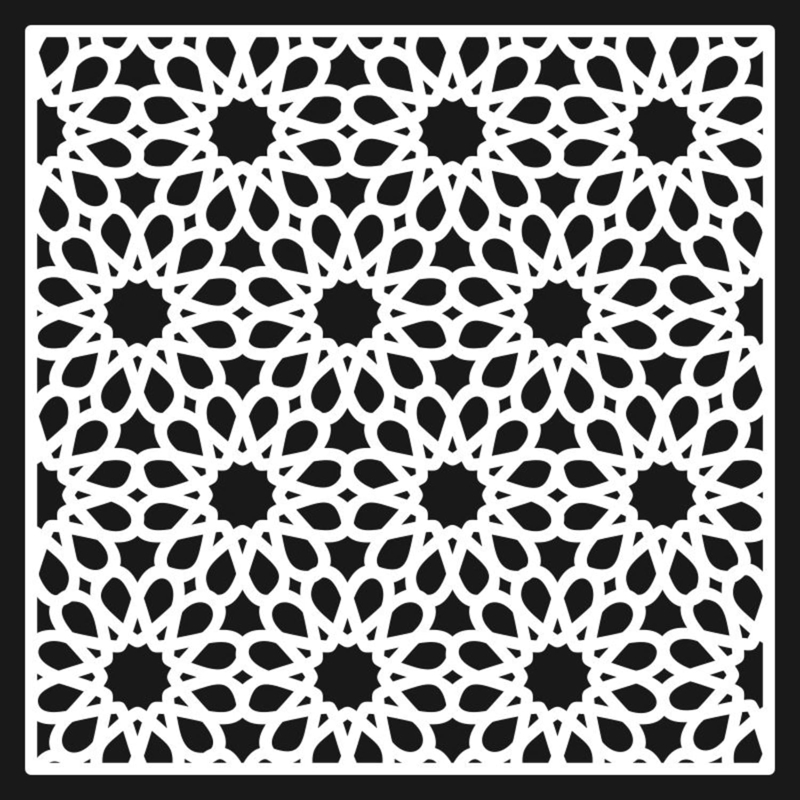 طرح گل برجسته تزئینی طرح جلی cnc مناسب برای استفاده در دستگاه های cnc چوب و cnc لیزر - decorative islamic patterns jali design for cnc laser cutting cdr file