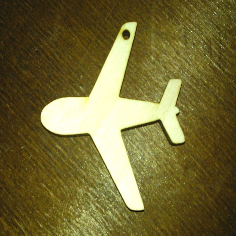 طرح تخته سه لایی هواپیما مناسب برای استفاده در دستگاه های cnc چوب و cnc لیزر - laser cut airplane plywood cdr file