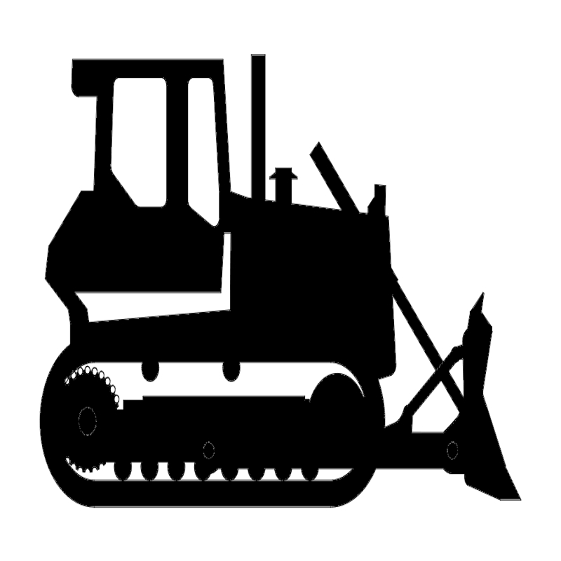 طرح بولدوزر مناسب برای استفاده در دستگاه های cnc چوب و cnc لیزر - bulldozer dxf file