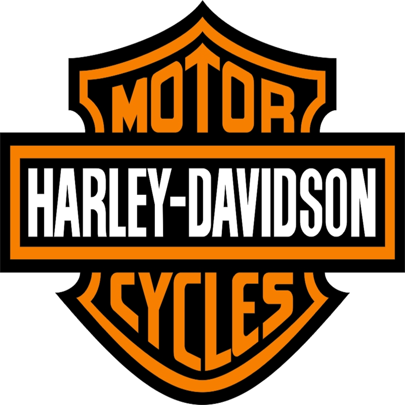طرح فایل وکتور لوگوی هارلی دیویدسون مناسب برای استفاده در دستگاه های cnc چوب و cnc لیزر - harley davidson logo vector cdr file