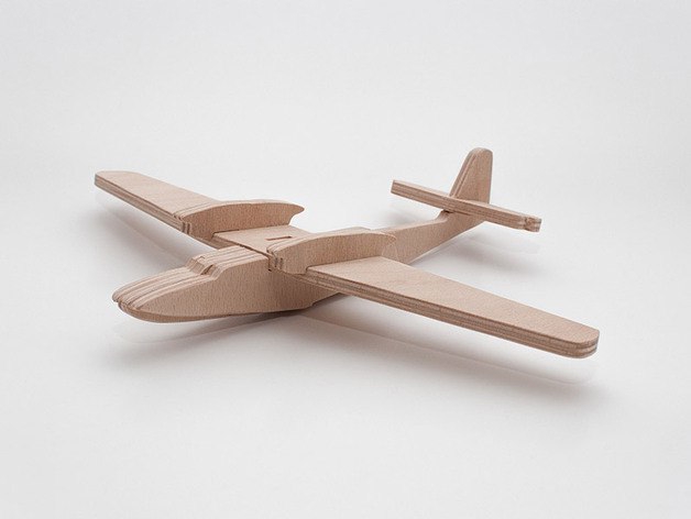 طرح مدل سه بعدی لیزرکات do 26 دورنیه مناسب برای استفاده در دستگاه های cnc چوب و cnc لیزر - dornier do 26 lasercut 3d model dxf file