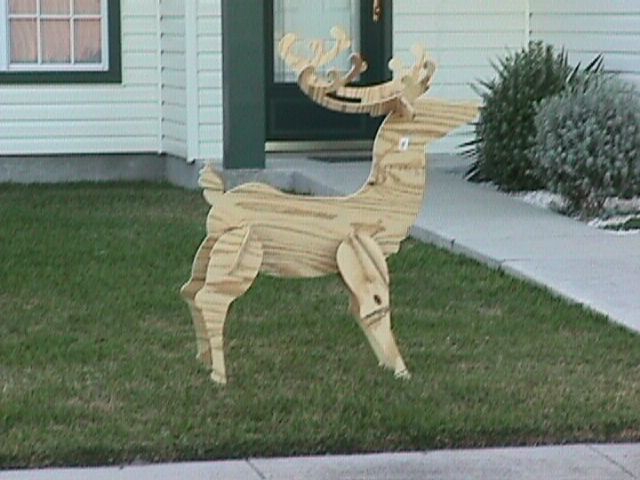 طرح دو گوزن مناسب برای استفاده در دستگاه های cnc چوب و cnc لیزر - two deer dxf file