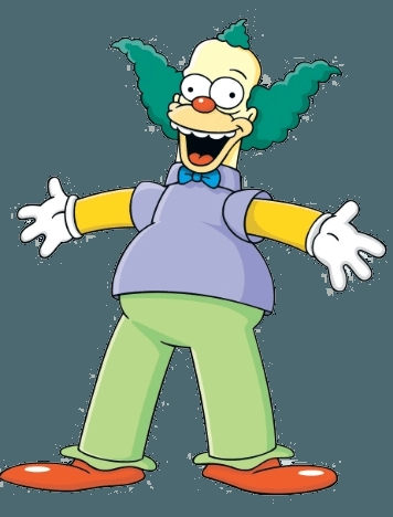 طرح دلقک کراستی مناسب برای استفاده در دستگاه های cnc چوب و cnc لیزر - krusty clown shape dxf file
