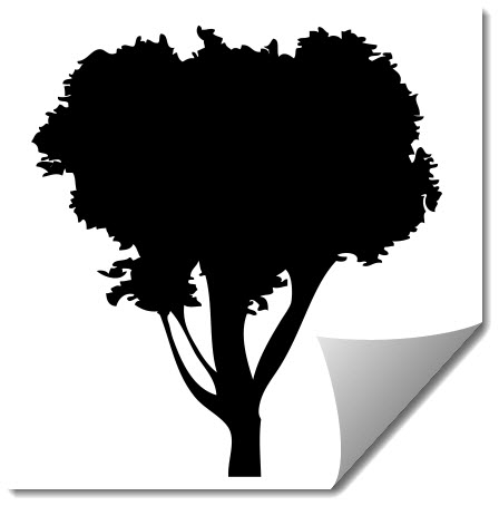 طرح درخت شماره 10 مناسب برای استفاده در دستگاه های cnc چوب و cnc لیزر - tree 10 dxf file