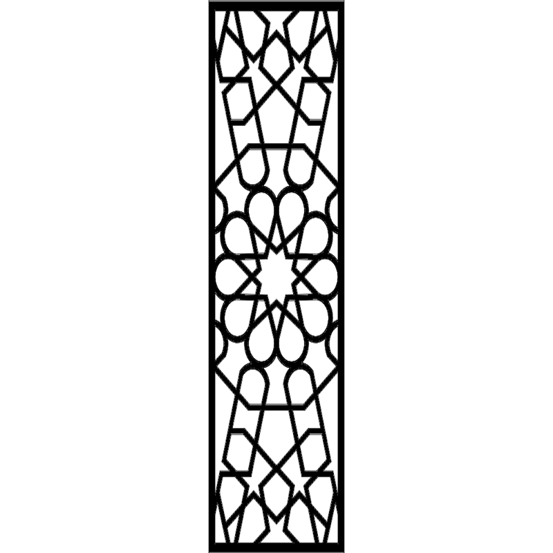 طرح جدا شده مناسب برای استفاده در دستگاه های cnc چوب و cnc لیزر - Design and vector for CNC machine