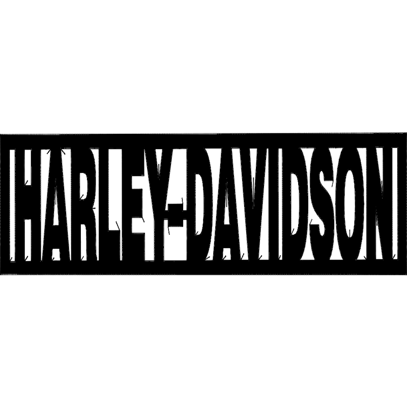 طرح فایل ورد هارلی دیویدسون مناسب برای استفاده در دستگاه های cnc چوب و cnc لیزر - harley davidson word dxf file