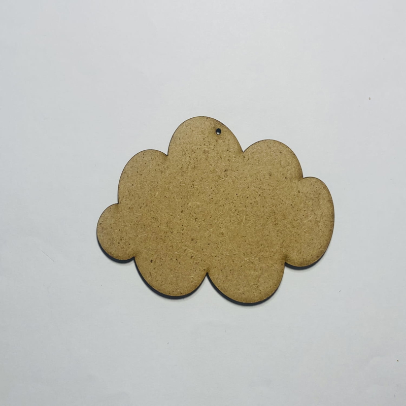 طرح ابر برای کاردستی چوبی ناتمام مناسب برای استفاده در دستگاه های cnc چوب و cnc لیزر - laser cut cloud shape unfinished wood craft cutout cdr file