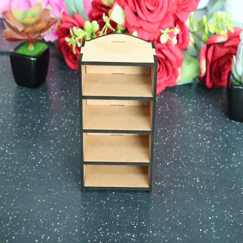 طرح کابینت خانه عروسکی مناسب برای استفاده در دستگاه های cnc چوب و cnc لیزر - laser cut dollhouse cabinet cdr file