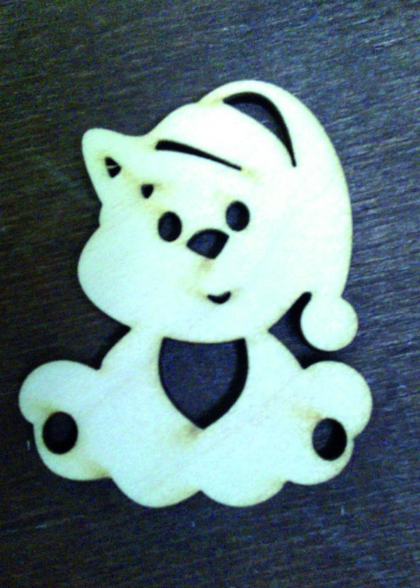 طرح گربه کریسمس مناسب برای استفاده در دستگاه های cnc چوب و cnc لیزر - laser cut christmas cat cutout cdr file