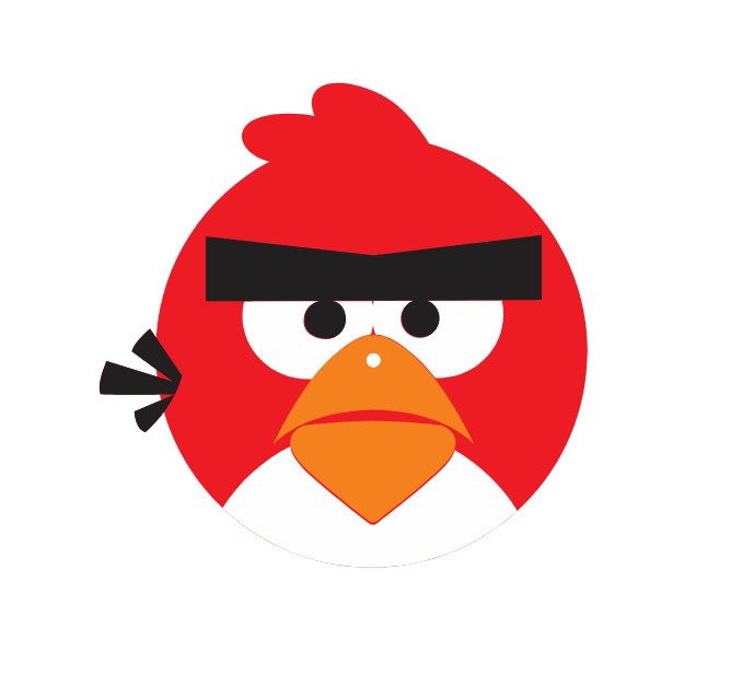 طرح ساعت پرندگان خشمگین مناسب برای استفاده در دستگاه های cnc چوب و cnc لیزر - laser cut angry birds clock cdr file