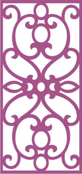 طرح پنل وکتور بدون درز شماره ۲۱۶ مناسب برای استفاده در دستگاه های cnc چوب و cnc لیزر - laser cut vector panel seamless 216 cdr file