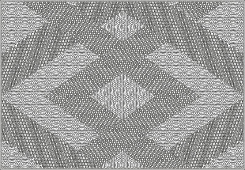 طرح وکتور گیلوش مناسب برای استفاده در دستگاه های cnc چوب و cnc لیزر - vector illustration guilloche pattern cdr file