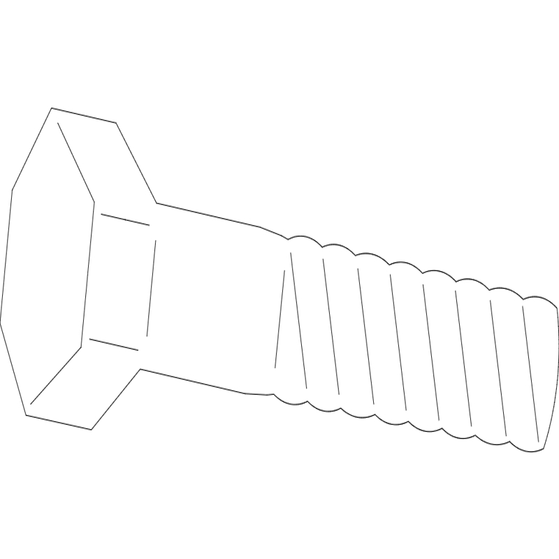 طرح پیچ و مهره مناسب برای استفاده در دستگاه های cnc چوب و cnc لیزر - bolt dxf file