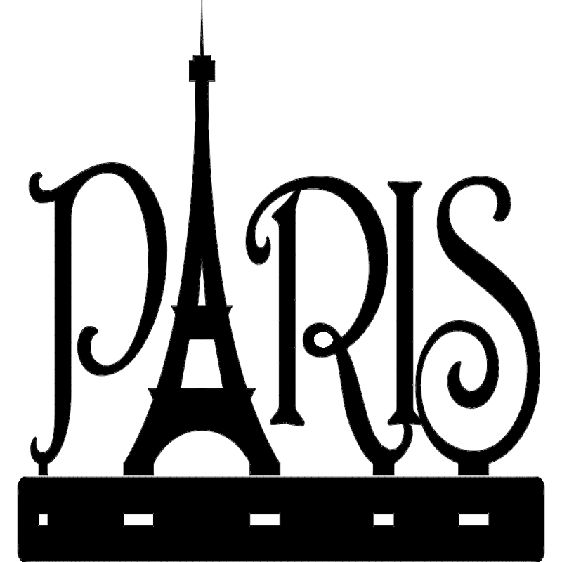 طرح پاریس ایسیملیک مناسب برای استفاده در دستگاه های cnc چوب و cnc لیزر - paris isimlik dxf file