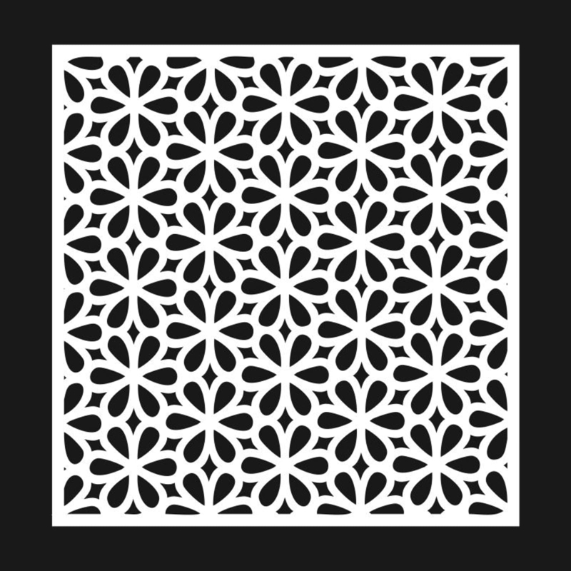 طرح پنل تزئینی cnc مناسب برای استفاده در دستگاه های cnc چوب و cnc لیزر - decorative panel pattern for cnc laser cutting cdr file