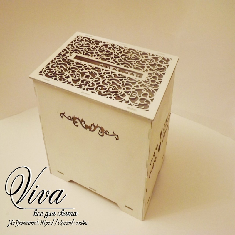 طرح جعبه کادو عروسی مناسب برای استفاده در دستگاه های cnc چوب و cnc لیزر - laser cut wedding favor box cdr file