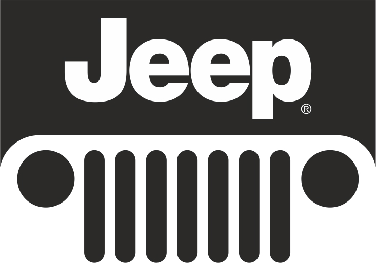 طرح برچسب لوگوی جیپ مناسب برای استفاده در دستگاه های cnc چوب و cnc لیزر - jeep logo sticker cdr file