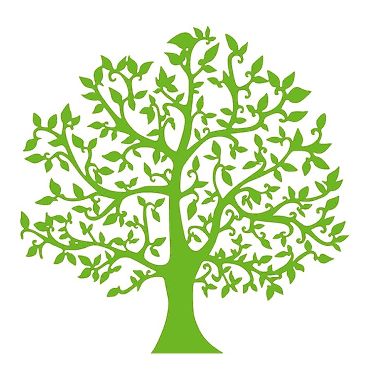 طرح درخت ۲ مناسب برای استفاده در دستگاه های cnc چوب و cnc لیزر - tree 2 cdr file