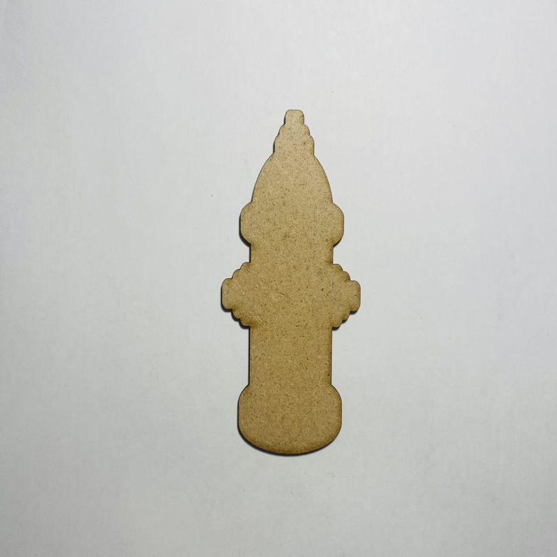 طرح شیر آتش نشانی چوبی مناسب برای استفاده در دستگاه های cnc چوب و cnc لیزر - laser cut wooden fire hydrant cutout cdr file
