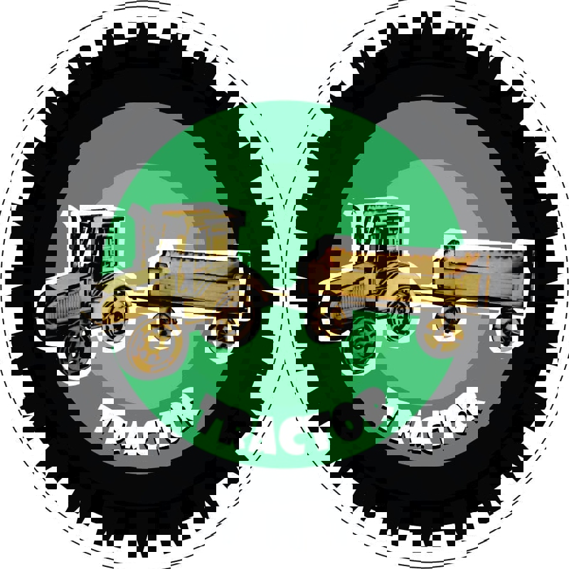 طرح پازل سه بعدی تراکتور مناسب برای استفاده در دستگاه های cnc چوب و cnc لیزر - laser cut tractor 3d puzzle dxf file