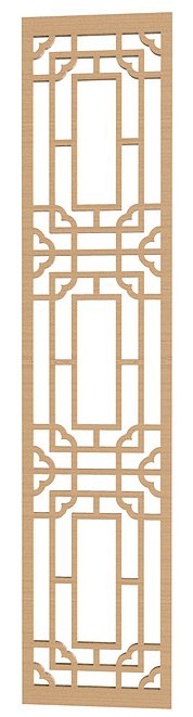 طرح الگوی جداکننده مناسب برای استفاده در دستگاه های cnc چوب و cnc لیزر - separator pattern dxf file