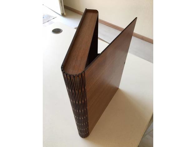 طرح کتاب mdf مناسب برای استفاده در دستگاه های cnc چوب و cnc لیزر - mdf book dxf file