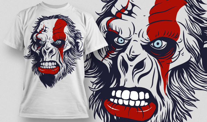 طرح تی‌شرت طرح‌دار مناسب برای استفاده در دستگاه های cnc چوب و cnc لیزر - designious vector tshirt design cdr file