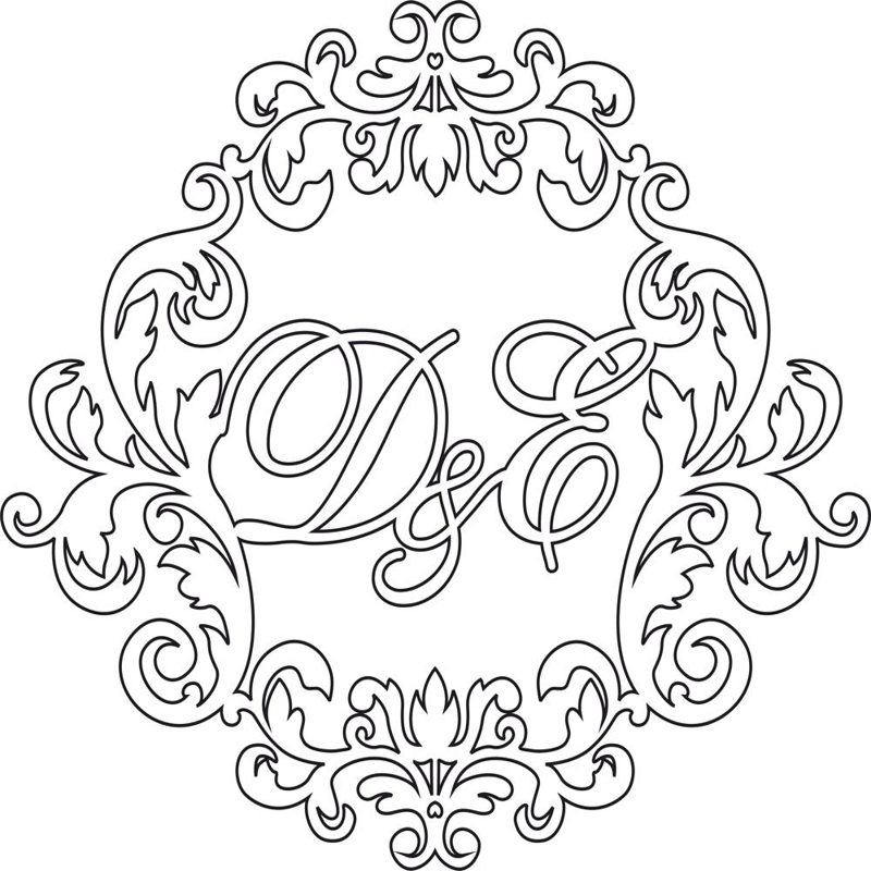 طرح فایل وکتور قاب گلدار قدیمی مناسب برای استفاده در دستگاه های cnc چوب و cnc لیزر - vintage floral frame element vector cdr file