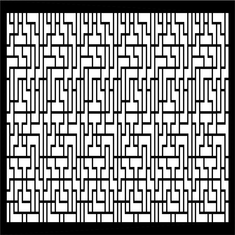 طرح دو عدد پنل دکور دیواری مناسب برای استفاده در دستگاه های cnc چوب و cnc لیزر - wall decor panel 2 cdr file