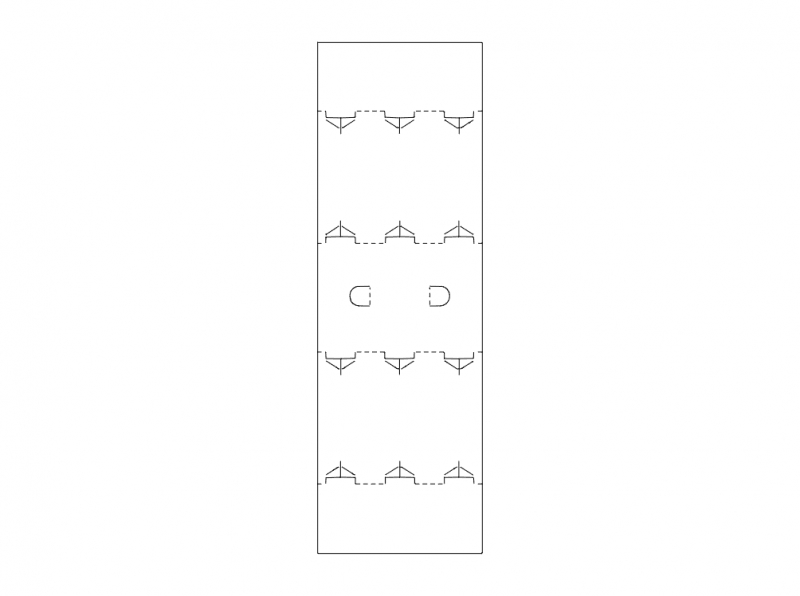 طرح قالب جعبه مناسب برای استفاده در دستگاه های cnc چوب و cnc لیزر - box templates dxf file