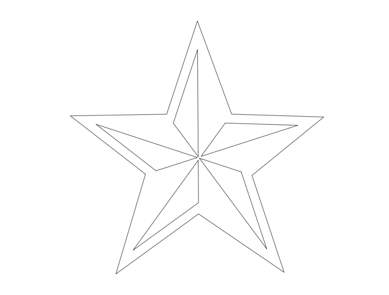 طرح ستاره estrella nautica مناسب برای استفاده در دستگاه های cnc چوب و cnc لیزر - estrella nautica star dxf file