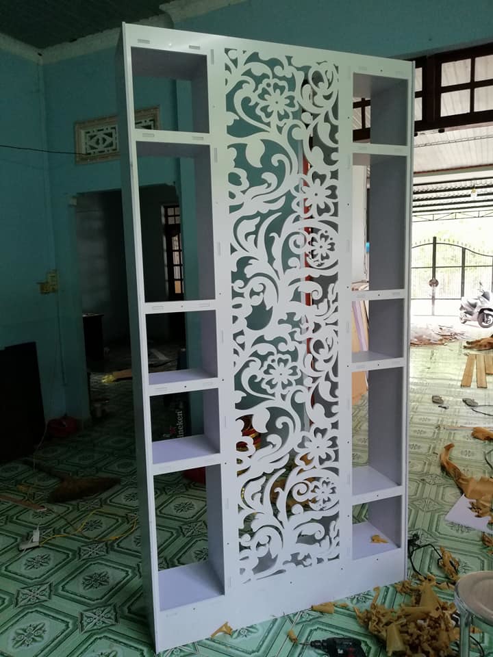 طرح با ابعاد ۱۲۰x۲۳۵x۳۰ اینچ مناسب برای استفاده در دستگاه های cnc چوب و cnc لیزر - ke vach120x235x30 dxf file