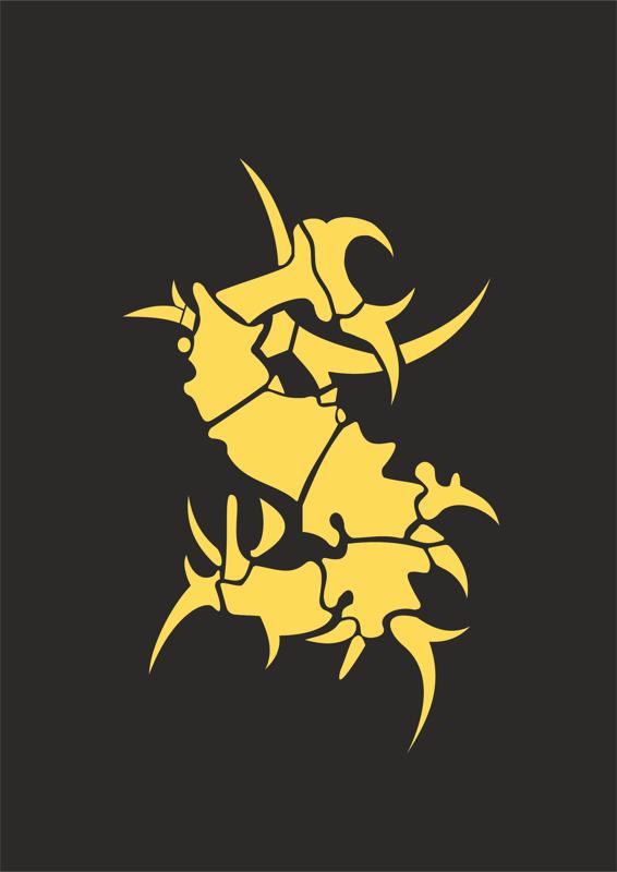 طرح فایل سی دی آر قبیله ای لوگوی sepultura مناسب برای استفاده در دستگاه های cnc چوب و cnc لیزر - sepultura logo tribal cdr file