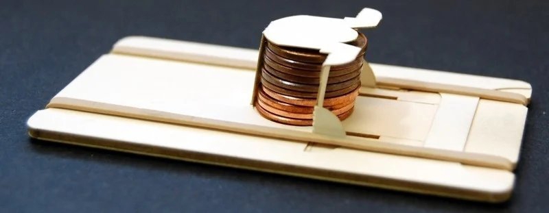 طرح سکه تیرانداز مناسب برای استفاده در دستگاه های cnc چوب و cnc لیزر - laser cut penny shooter svg file