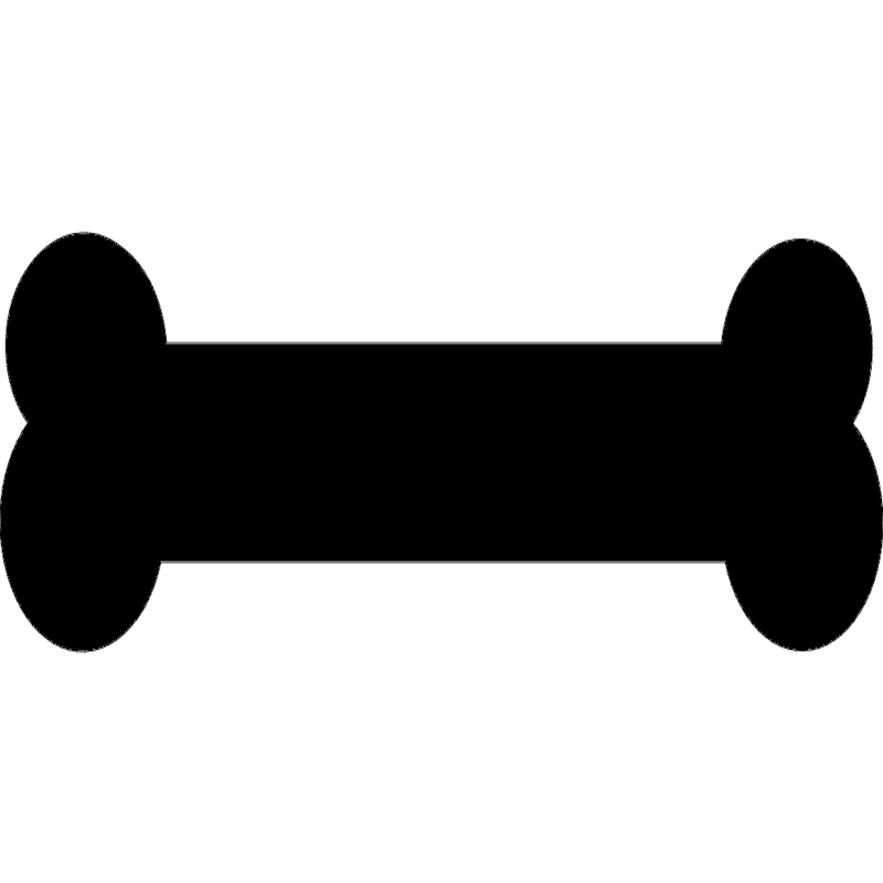 طرح استخوان سگ مناسب برای استفاده در دستگاه های cnc چوب و cnc لیزر - dog bone dxf file