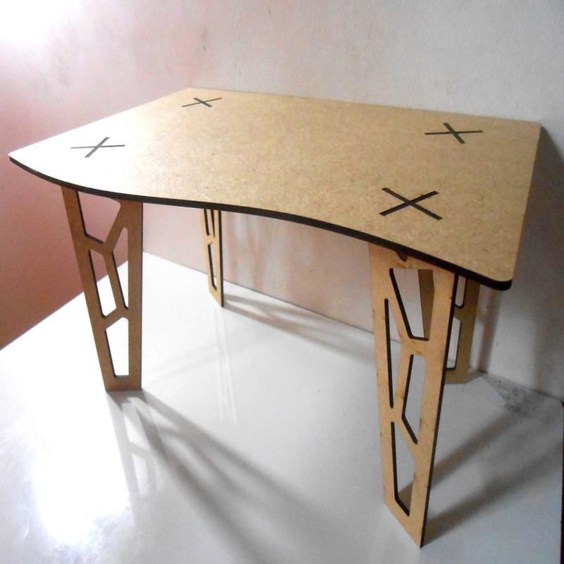 طرح پایه های فانتزی سه بعدی میز مناسب برای استفاده در دستگاه های cnc چوب و cnc لیزر - table 3d fancy legs dxf file