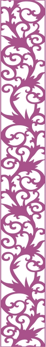 طرح پنل وکتور بدون درز شماره ۲۴۷ مناسب برای استفاده در دستگاه های cnc چوب و cnc لیزر - laser cut vector panel seamless 247 cdr file