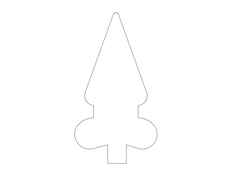 طرح نهایی ۲ مناسب برای استفاده در دستگاه های cnc چوب و cnc لیزر - finial 2 dxf file