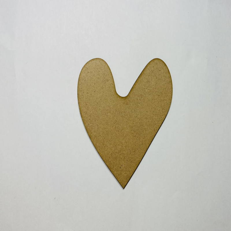 طرح قلب چوبی ناتمام مناسب برای استفاده در دستگاه های cnc چوب و cnc لیزر - laser cut heart unfinished wood cutout shape cdr file